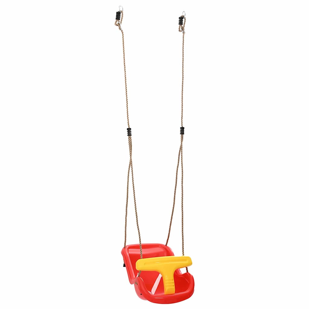vidaXL Baby Swing 2 pcs Red 36 x 43 x 42 cm Plastic