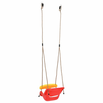 vidaXL Baby Swing 2 pcs Red 36 x 43 x 42 cm Plastic