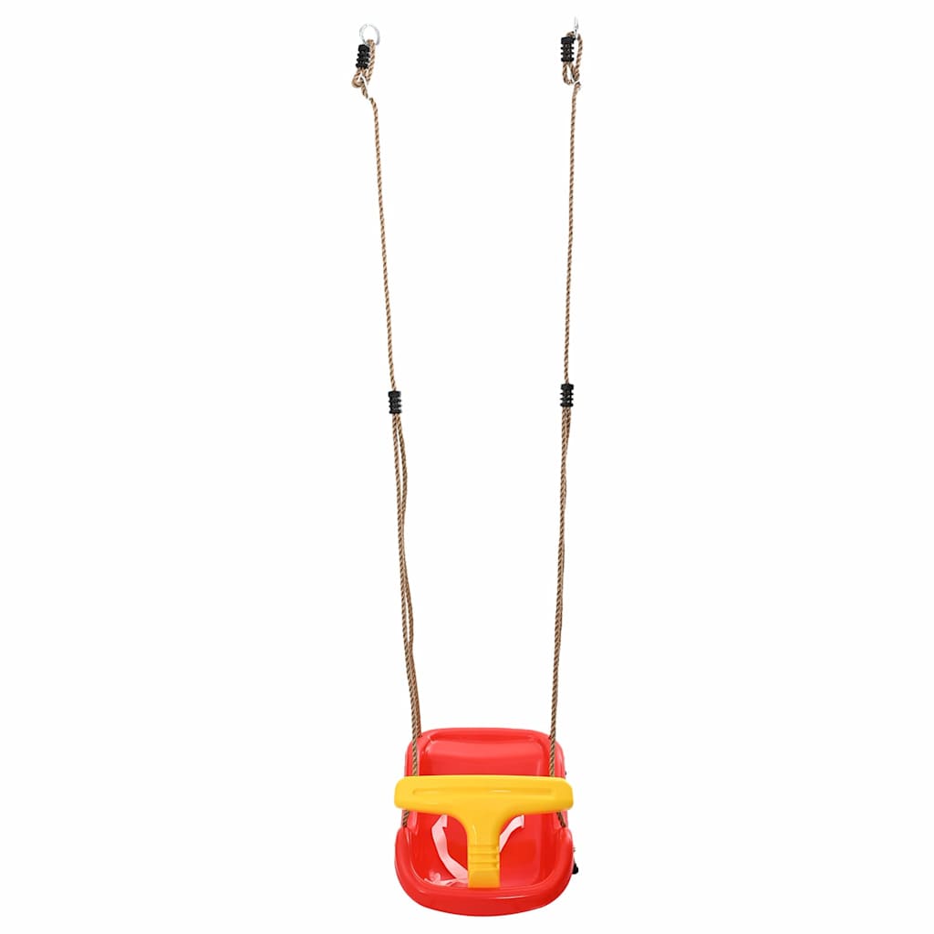 vidaXL Baby Swing 2 pcs Red 36 x 43 x 42 cm Plastic
