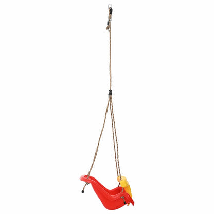 vidaXL Baby Swing 2 pcs Red 36 x 43 x 42 cm Plastic