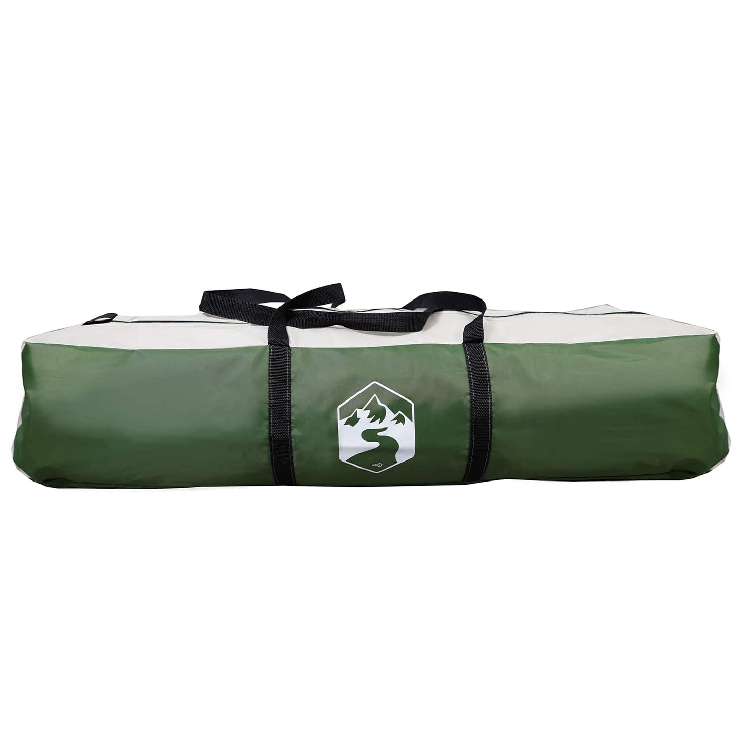 vidaXL Instant Tent with Rainfly 4-Person Quick-Release 4-Person Green - 280 x 280 x 160 cm