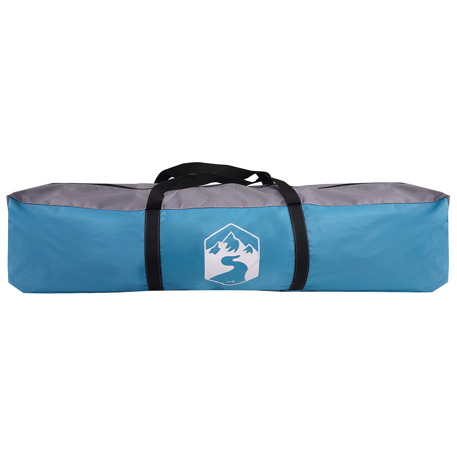 vidaXL Instant Tent with Rainfly 4-Person Quick-Release 4-Person Blue - 280 x 280 x 160 cm