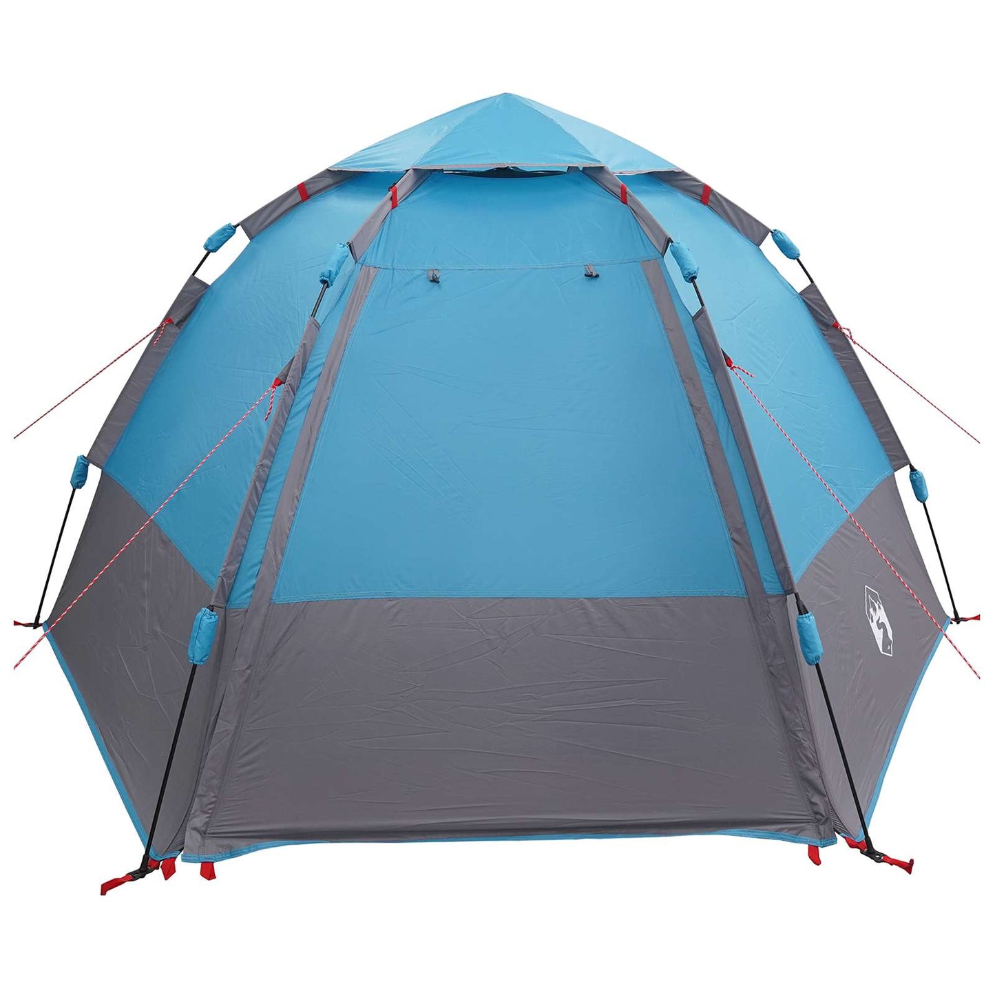 vidaXL Instant Tent with Rainfly 4-Person Quick-Release 4-Person Blue - 280 x 280 x 160 cm