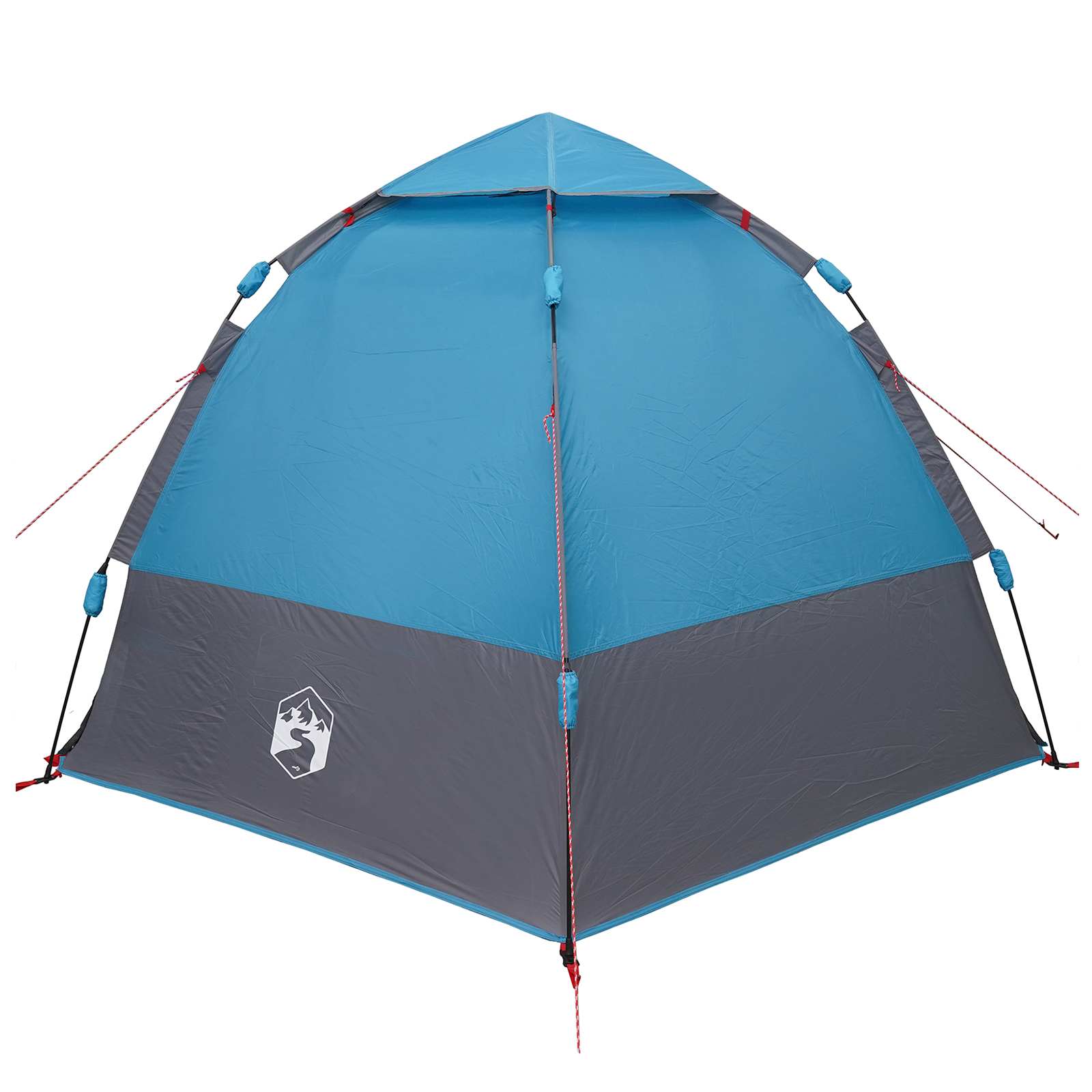 vidaXL Instant Tent with Rainfly 4-Person Quick-Release 4-Person Blue - 280 x 280 x 160 cm