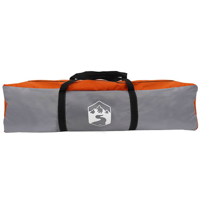 vidaXL Instant Tent with Rainfly 3-Person Quick-Release 3-Person - Grey - 205 x 205 x 143 cm