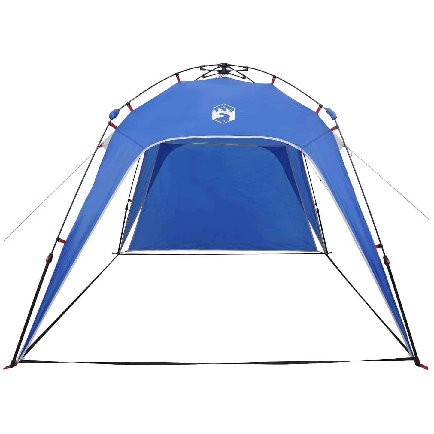 vidaXL Instant Tent 4-Person Quick-Release 4-Person Azure Blue - Green - 260 x 260 x 197 cm