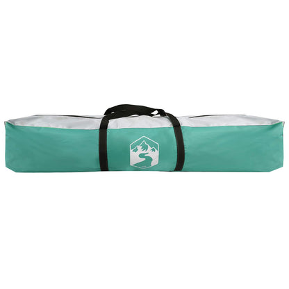 vidaXL Instant Tent 4-Person Quick-Release 4-Person Sea Green - Blue - 260 x 260 x 197 cm