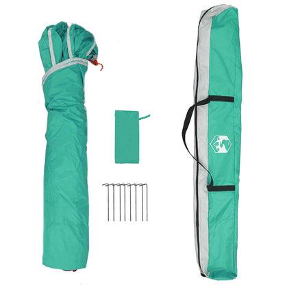 vidaXL Instant Tent 4-Person Quick-Release 4-Person Sea Green - Blue - 260 x 260 x 197 cm