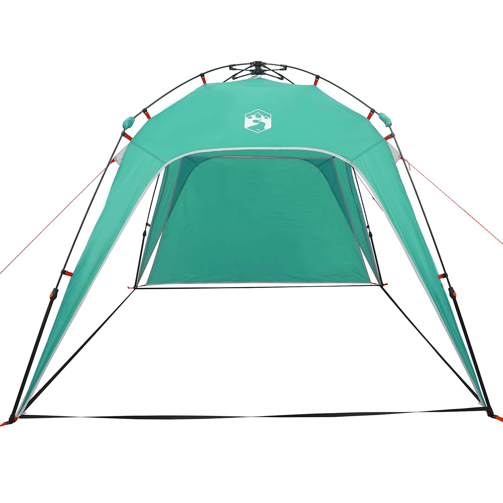 vidaXL Instant Tent 4-Person Quick-Release 4-Person Sea Green - Blue - 260 x 260 x 197 cm