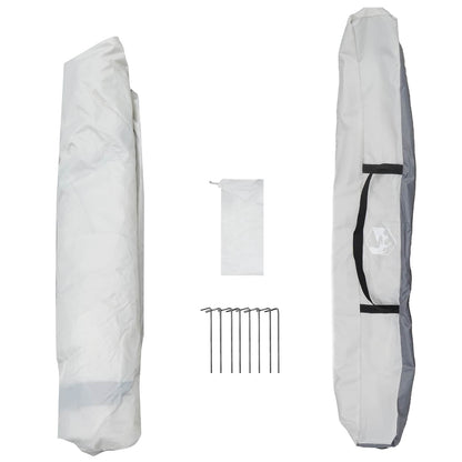vidaXL Instant Tent 4-Person Quick-Release 4-Person Grey - 260 x 260 x 197 cm