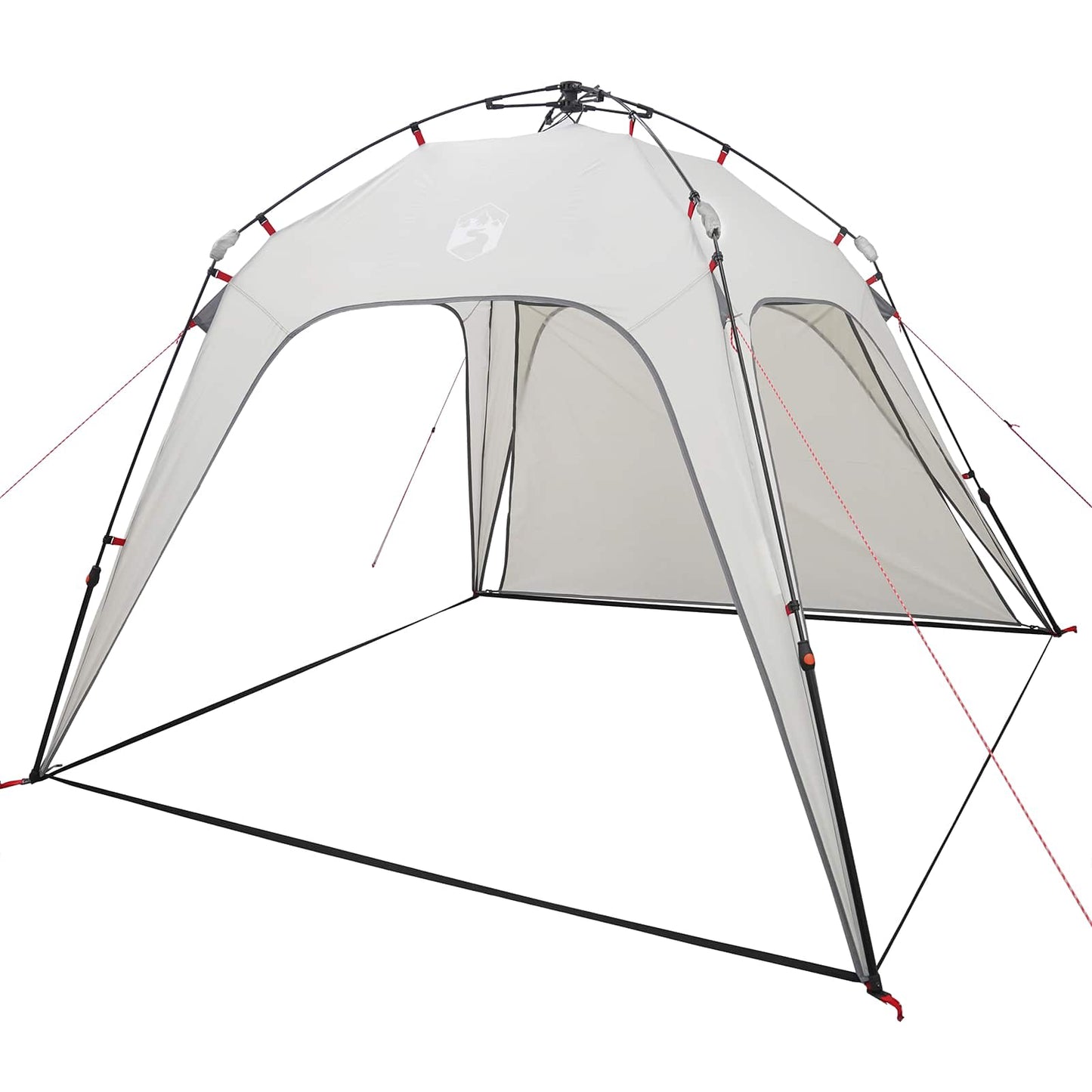 vidaXL Instant Tent 4-Person Quick-Release 4-Person Grey - 260 x 260 x 197 cm