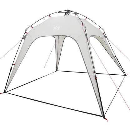 vidaXL Instant Tent 4-Person Quick-Release 4-Person Grey - 260 x 260 x 197 cm