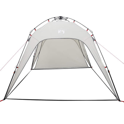 vidaXL Instant Tent 4-Person Quick-Release 4-Person Grey - 260 x 260 x 197 cm