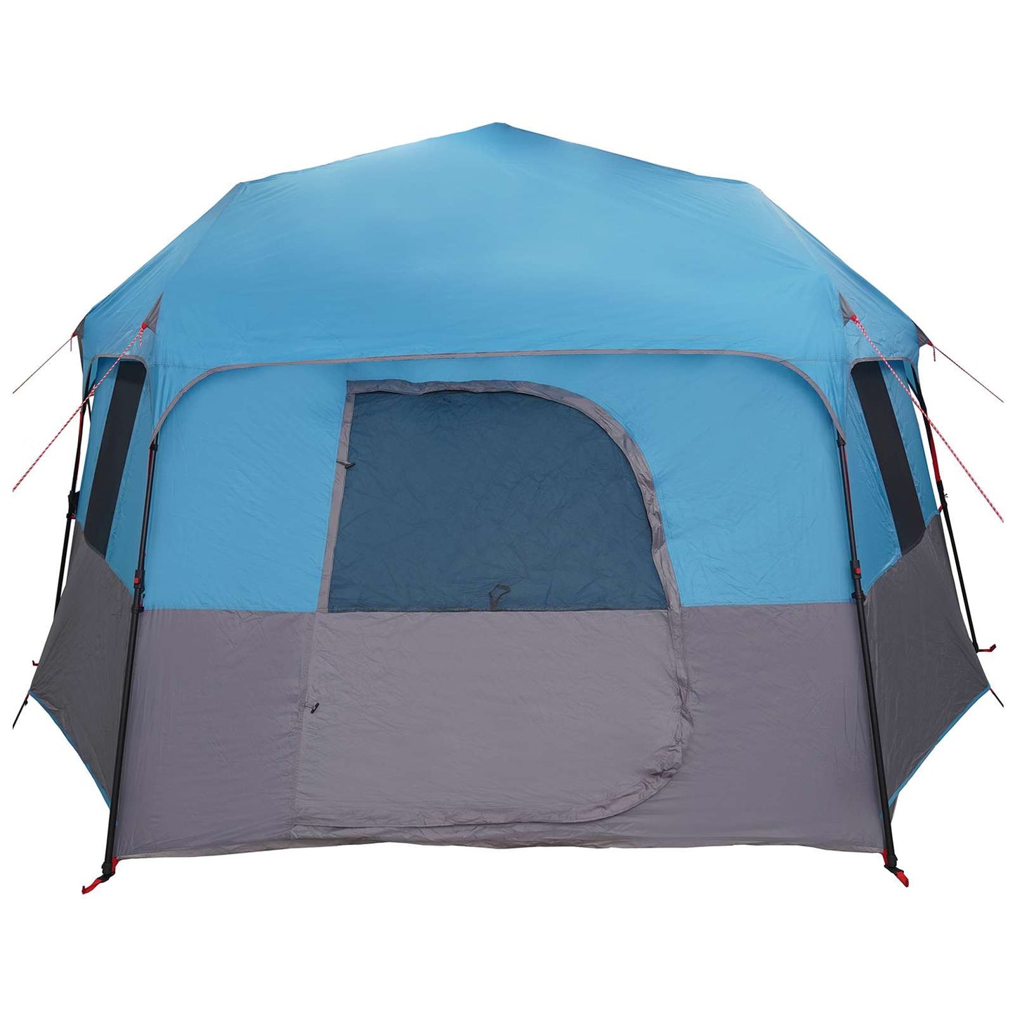 vidaXL Instant Tent with Rainfly 12-Person Quick-Release Blue - 458 x 458 x 230 cm