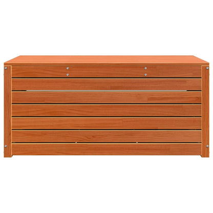 vidaXL Storage Box Engineered wood 101 x 50.5 x 46.5 cm Wax Brown