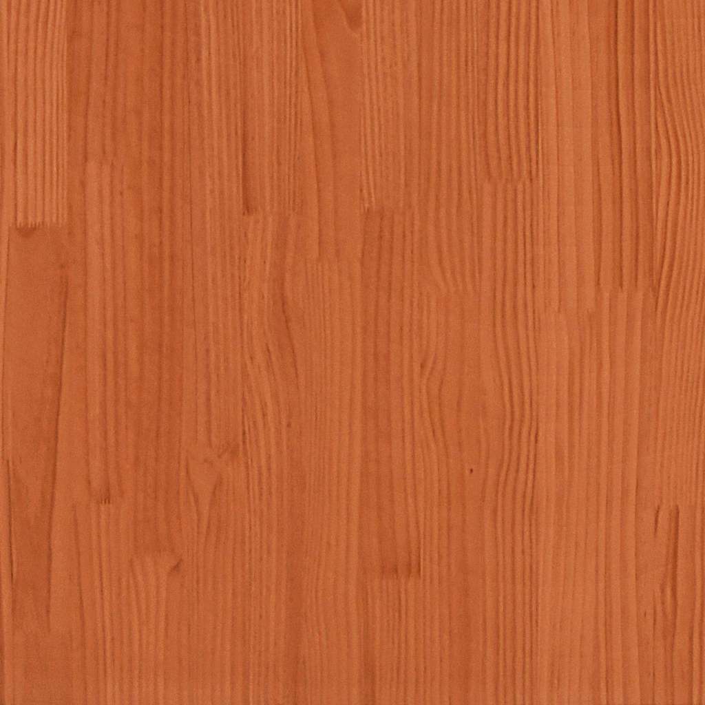 vidaXL Storage Box Engineered wood 101 x 50.5 x 46.5 cm Wax Brown