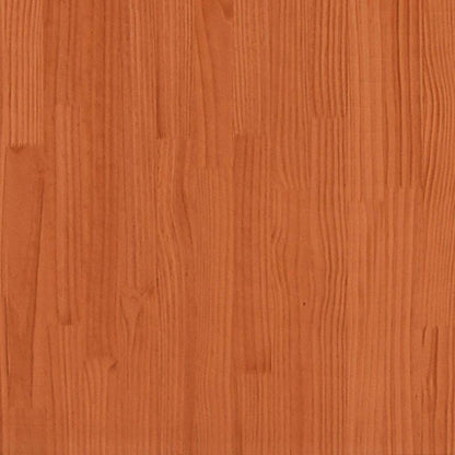 vidaXL Storage Box Engineered wood 101 x 50.5 x 46.5 cm Wax Brown