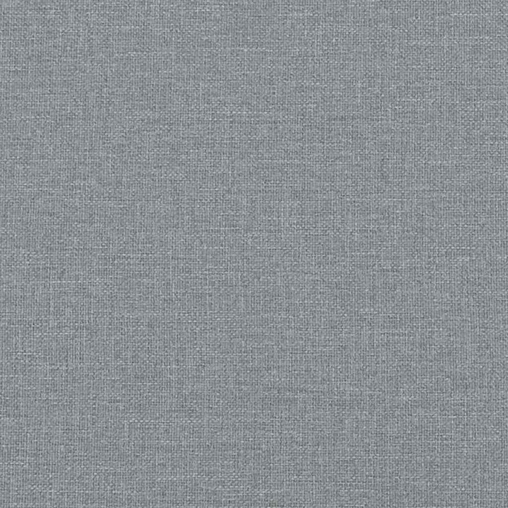 vidaXL Sofa Light Grey 78.5 x 74.5 x 74.5 cm Polyester