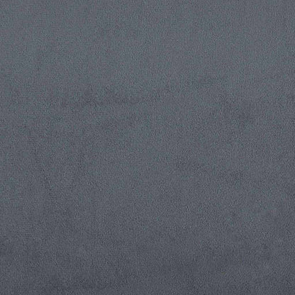 vidaXL Sofa Dark Grey 174 x 74.5 x 70.5 cm Velvet
