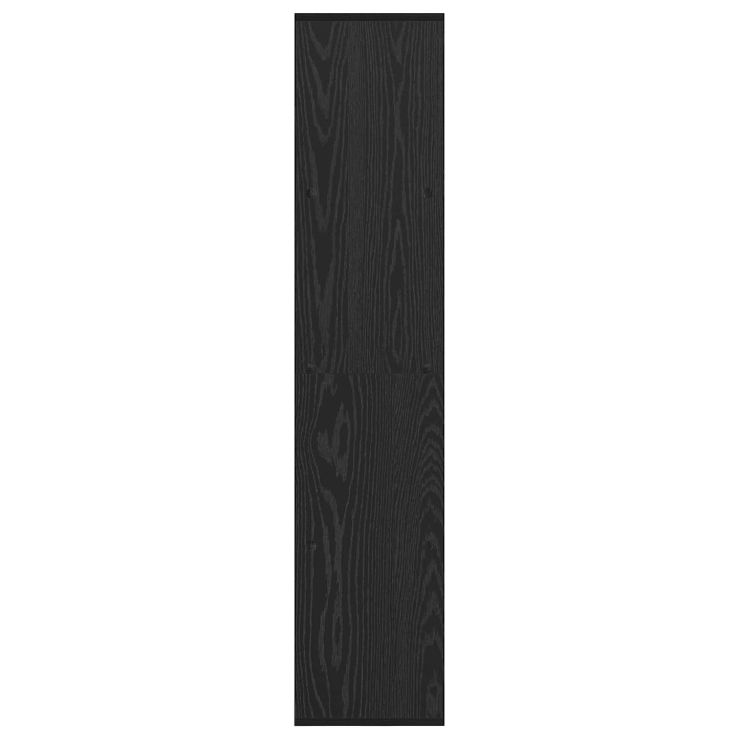 vidaXL Book Cabinet 16-Tier 137.5 x 29 x 137.5 cm Engineered Wood - Black