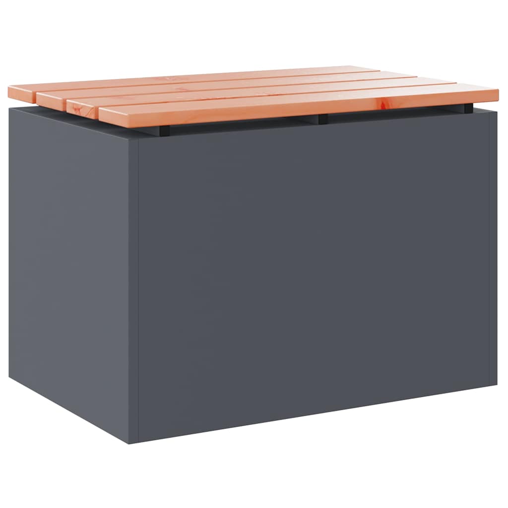 vidaXL Garden Bench 1-Seater 60 x 40 x 43 cm - Anthracite