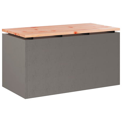 vidaXL Garden Bench 2 -Seater 80 x 40 x43 cm Rusty Rectangular - Brown