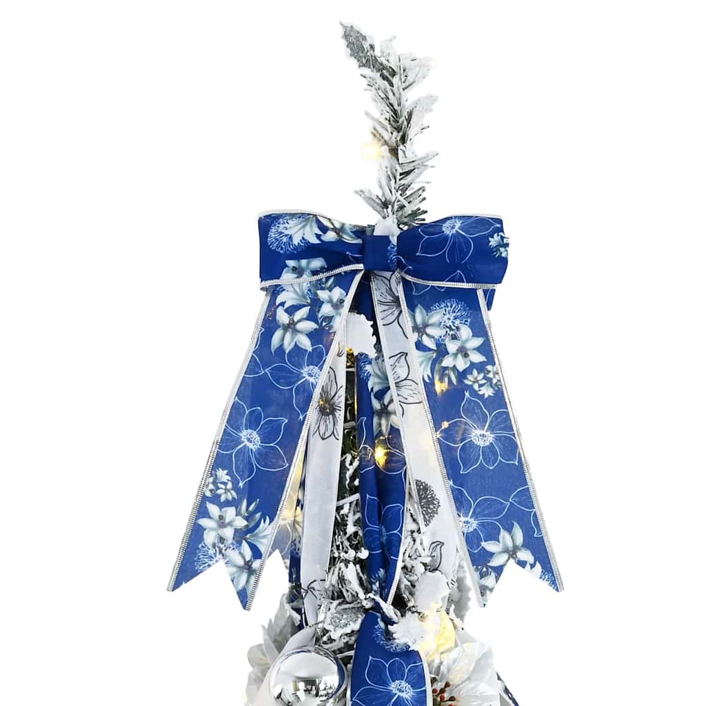 vidaXL Artificial Christmas Tree White 120 cm PVC