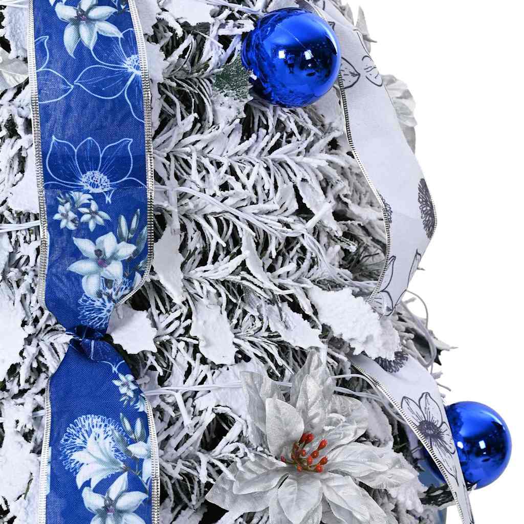 vidaXL Artificial Christmas Tree White 120 cm PVC