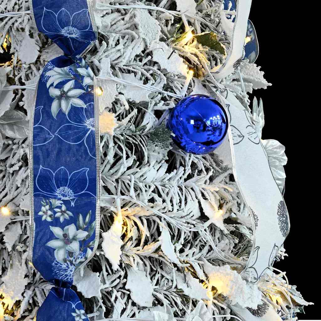 vidaXL Artificial Christmas Tree White 210 cm PVC