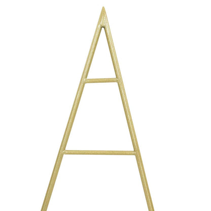 vidaXL Metal Christmas Tree Gold 60 cm Powder-coated steel