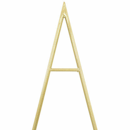 vidaXL Metal Christmas Tree Gold 125 cm Powder-coated steel