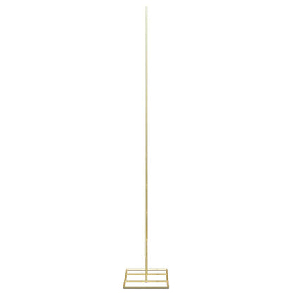 vidaXL Metal Christmas Tree Gold 150 cm Powder-coated steel