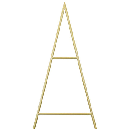 vidaXL Metal Christmas Tree Gold 181 cm Powder-coated steel
