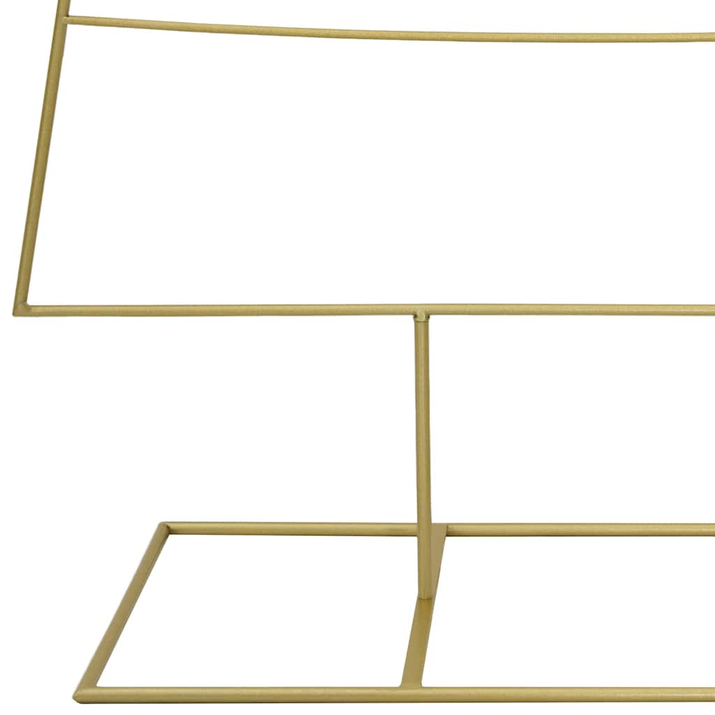 vidaXL Metal Christmas Tree Gold 181 cm Powder-coated steel