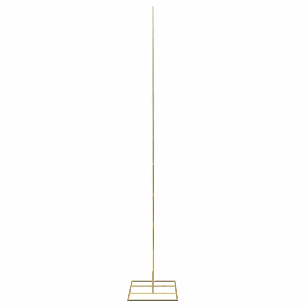 vidaXL Metal Christmas Tree Gold 211 cm Powder-coated steel