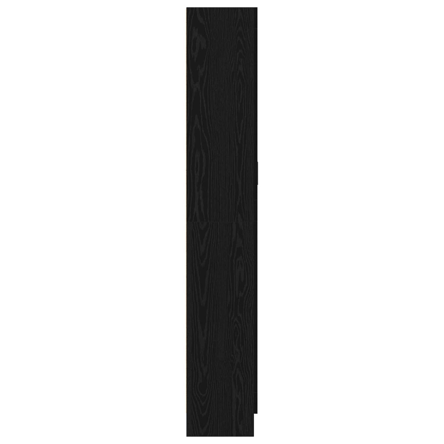 vidaXL Book Cabinet 3-Tier 82.5 x 30.5 x 185 cm Engineered Wood - Black