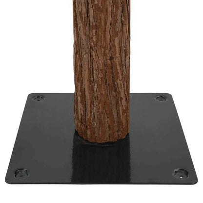 vidaXL Slim Christmas Tree Green 180 cm PVC and Solid Pine wood - 45141