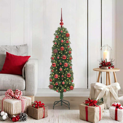vidaXL Artificial Christmas Tree with 150 LEDs with Stand Green 120 cm - 45162