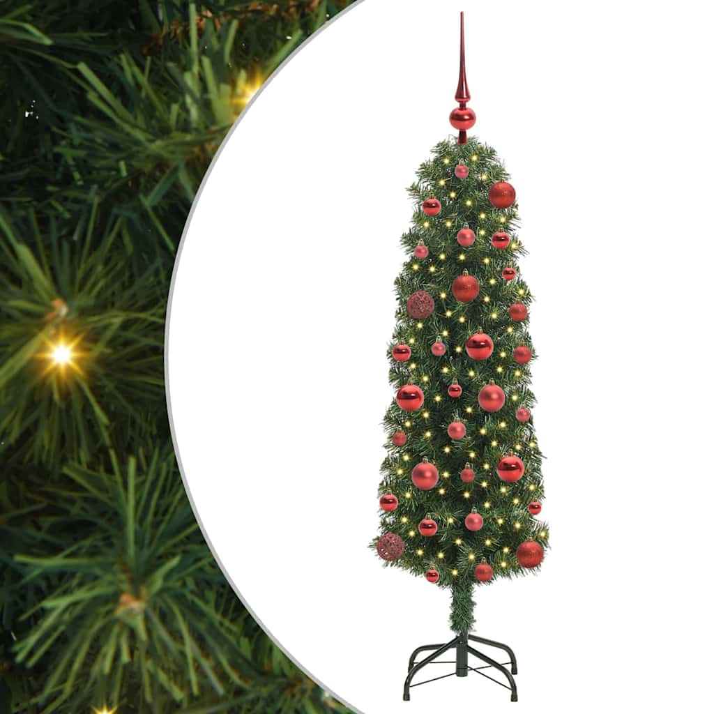vidaXL Artificial Christmas Tree with 150 LEDs with Stand Green 120 cm - 45162