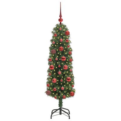 vidaXL Artificial Christmas Tree with 150 LEDs with Stand Green 120 cm - 45162