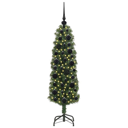 vidaXL Artificial Christmas Tree with 150 LEDs with Stand Green 120 cm - 45169