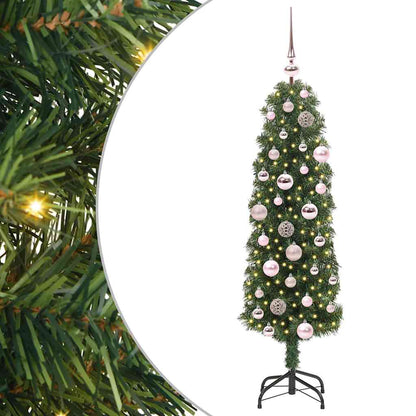 vidaXL Artificial Christmas Tree with 150 LEDs with Stand Green 120 cm - 45182