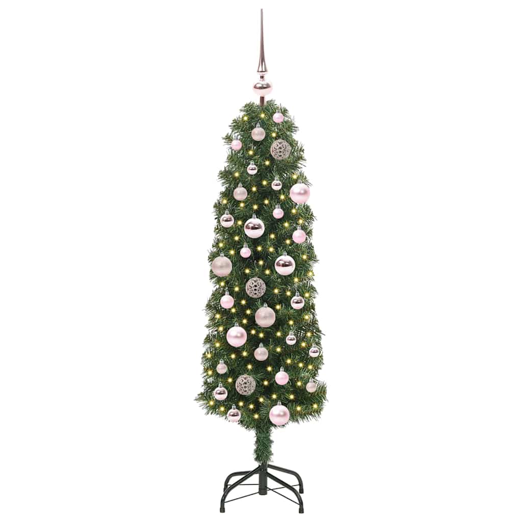 vidaXL Artificial Christmas Tree with 150 LEDs with Stand Green 120 cm - 45182