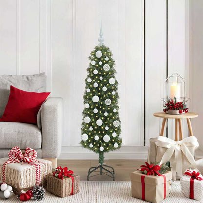 vidaXL Artificial Christmas Tree with 150 LEDs with Stand Green 120 cm - 45183