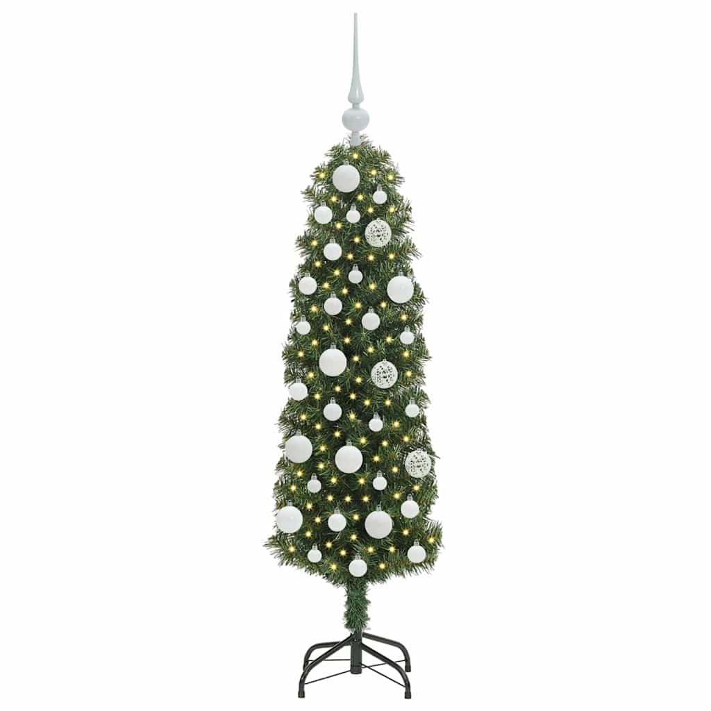 vidaXL Artificial Christmas Tree with 150 LEDs with Stand Green 120 cm - 45183