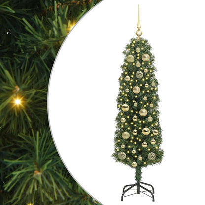 vidaXL Artificial Christmas Tree with 150 LEDs with Stand Green 120 cm - 45196