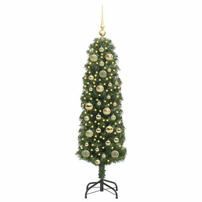 vidaXL Artificial Christmas Tree with 150 LEDs with Stand Green 120 cm - 45196