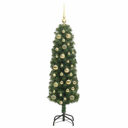 vidaXL Artificial Christmas Tree with 150 LEDs with Stand Green 120 cm - 45196