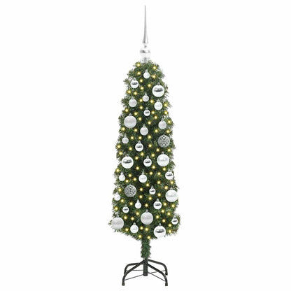 vidaXL Artificial Christmas Tree with 150 LEDs with Stand Green 120 cm - 45209