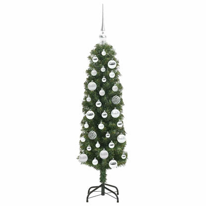 vidaXL Artificial Christmas Tree with 150 LEDs with Stand Green 120 cm - 45209